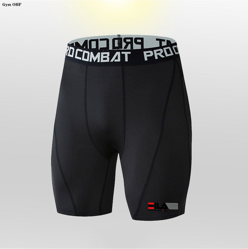 Summer Sports Men'S Shorts Fitness Training Running Basketball Sports Quick-Drying Breathable High-Elastic Leggings - Image 1